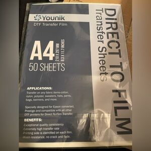 Premium DTF💗 Transfer Film 50 pack